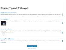 Tablet Screenshot of bowlingtipandtechnique.blogspot.com