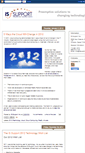 Mobile Screenshot of issupport.blogspot.com