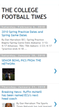 Mobile Screenshot of nationalcollegefootballtimes.blogspot.com