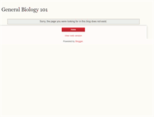 Tablet Screenshot of bio101a.blogspot.com