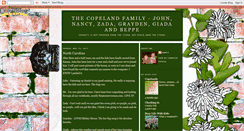 Desktop Screenshot of copelandsblog.blogspot.com