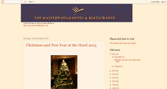 Desktop Screenshot of malvernhillshotel.blogspot.com