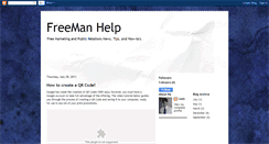 Desktop Screenshot of freemanhelp.blogspot.com