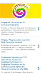 Mobile Screenshot of educandoenlacomunavalparaiso.blogspot.com