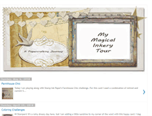 Tablet Screenshot of mymagicalinkerytour.blogspot.com