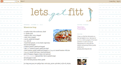 Desktop Screenshot of letsgetfitt.blogspot.com