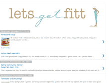 Tablet Screenshot of letsgetfitt.blogspot.com