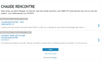 Tablet Screenshot of chaude-rencontre.blogspot.com
