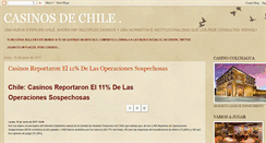 Desktop Screenshot of casinos-chile.blogspot.com