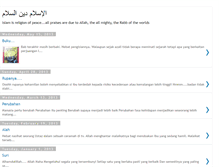 Tablet Screenshot of dinilislam.blogspot.com