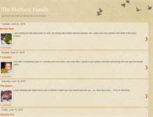 Tablet Screenshot of hartsonfamily-charity.blogspot.com