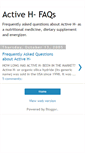 Mobile Screenshot of activehfaqs.blogspot.com