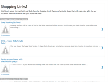 Tablet Screenshot of normasshoppinglinks.blogspot.com