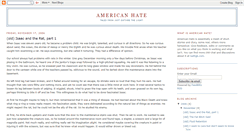 Desktop Screenshot of american-hate.blogspot.com