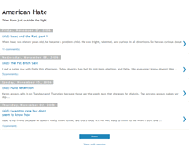 Tablet Screenshot of american-hate.blogspot.com