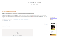 Desktop Screenshot of fibromyalgiayouarenotalone.blogspot.com