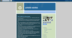 Desktop Screenshot of ninachadwick-untoldstories.blogspot.com