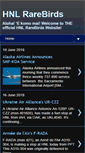 Mobile Screenshot of hnlrarebirds.blogspot.com