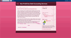 Desktop Screenshot of non-profit-debt-counseling-services.blogspot.com