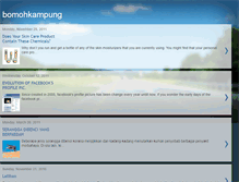 Tablet Screenshot of bomohkampung.blogspot.com