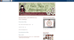 Desktop Screenshot of cristateartesanatos.blogspot.com