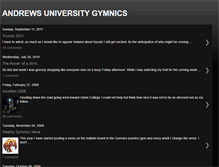 Tablet Screenshot of gymnics.blogspot.com