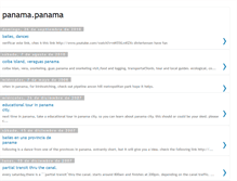 Tablet Screenshot of panamapanama1.blogspot.com