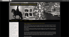 Desktop Screenshot of culturahojeamanha.blogspot.com