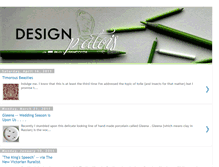 Tablet Screenshot of designpatois.blogspot.com