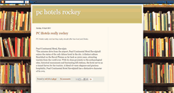 Desktop Screenshot of pchotelsrockey.blogspot.com