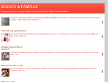 Tablet Screenshot of maisonenfamille.blogspot.com