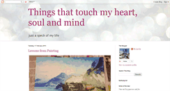 Desktop Screenshot of myheartsoulandmind.blogspot.com