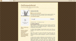 Desktop Screenshot of informacaosocial.blogspot.com