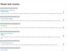 Tablet Screenshot of justice-and-peace.blogspot.com