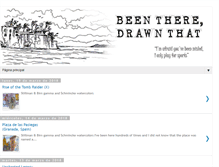 Tablet Screenshot of beentheredrawnthat.blogspot.com