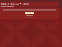 Tablet Screenshot of bournemouth-stag-weekends.blogspot.com
