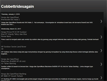 Tablet Screenshot of cobbettridesagain.blogspot.com