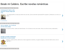 Tablet Screenshot of desdemicaldero.blogspot.com