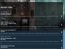 Tablet Screenshot of daniel-rider.blogspot.com