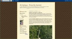 Desktop Screenshot of ab-antiquo.blogspot.com