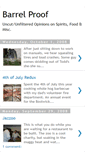 Mobile Screenshot of barrelproof.blogspot.com