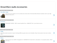 Tablet Screenshot of dreamwareaudio.blogspot.com