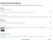 Tablet Screenshot of nutrisiseimbang.blogspot.com