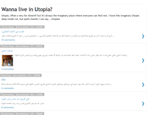 Tablet Screenshot of chaotic-utopia.blogspot.com