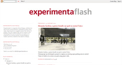 Desktop Screenshot of experimentamagazine-en.blogspot.com