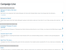 Tablet Screenshot of campaignline.blogspot.com