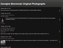Tablet Screenshot of georginebenvenutophotolog.blogspot.com