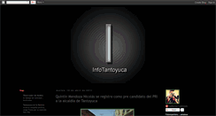 Desktop Screenshot of infotantoyuca.blogspot.com