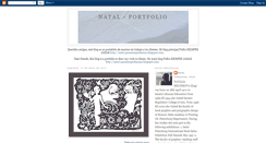 Desktop Screenshot of natal-portfolio.blogspot.com