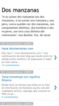 Mobile Screenshot of dosmanzanas.blogspot.com